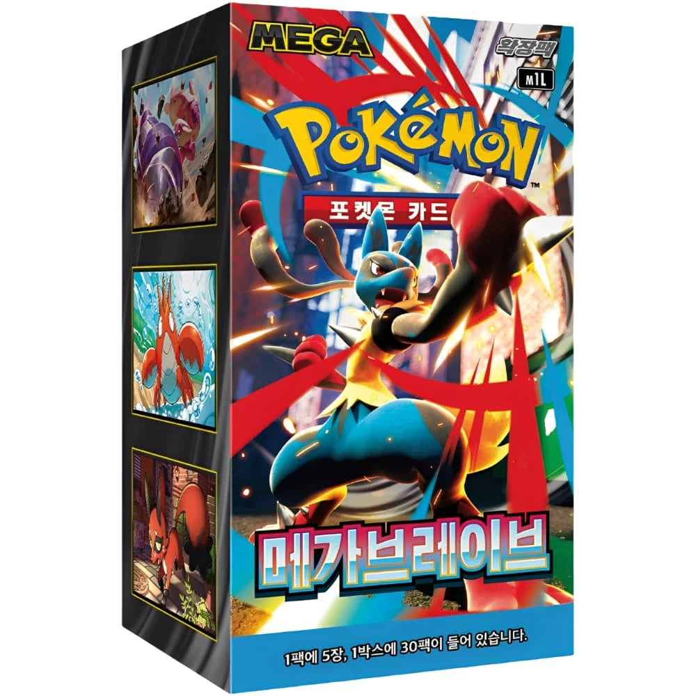 Pokémon – Mega Brave – Booster Box Display M1L (KR)