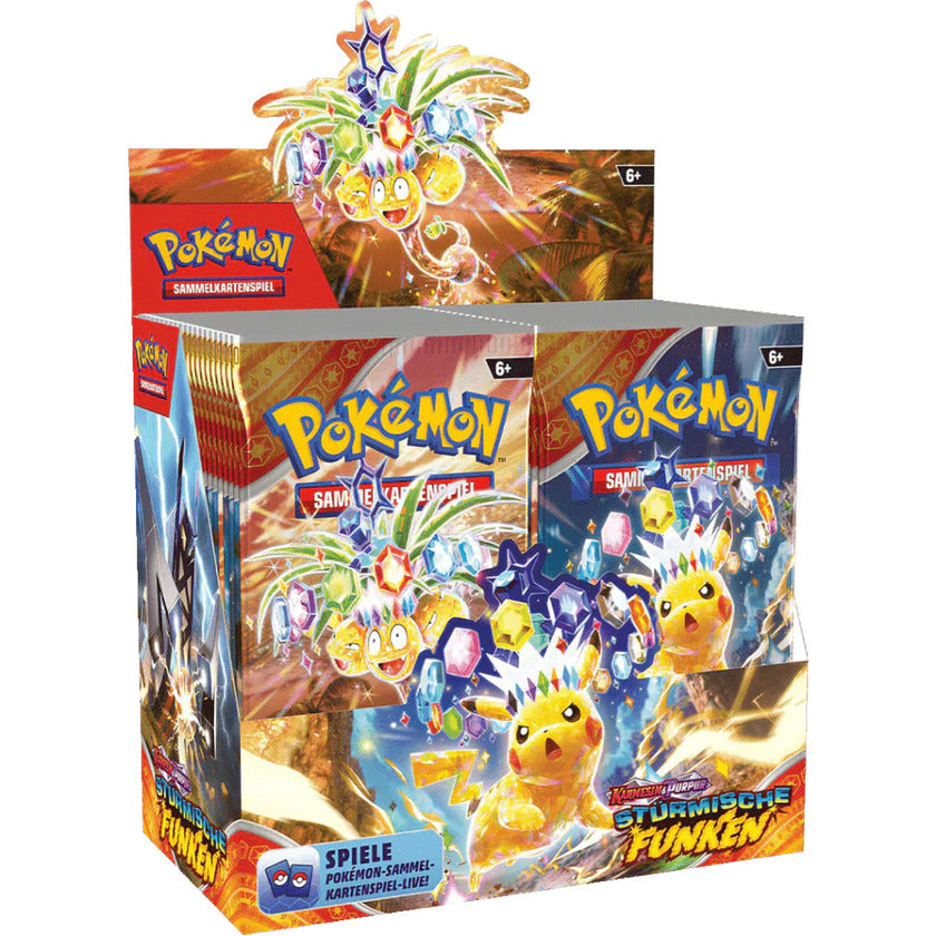 Pokémon – Stürmische Funken – Booster Display KP08 (DE)
