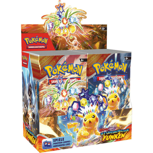 Pokémon – Stürmische Funken – Booster Display KP08 (DE)