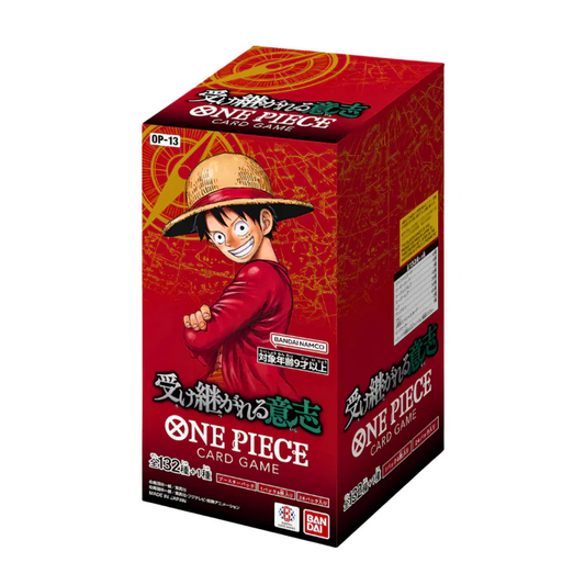 One Piece Card Game – OP13 – Carrying On His Will – Booster Display (JP)